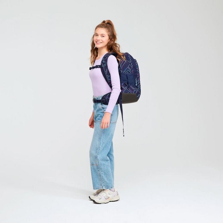 Produktbild: Satch Air Schulrucksack Einzeln Purple Laser