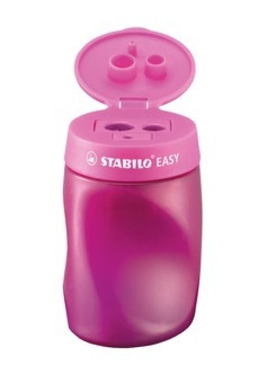 STABILO EASYgraph Schul-Set Spitzer+Radierer+Bleistift für Linkshänder