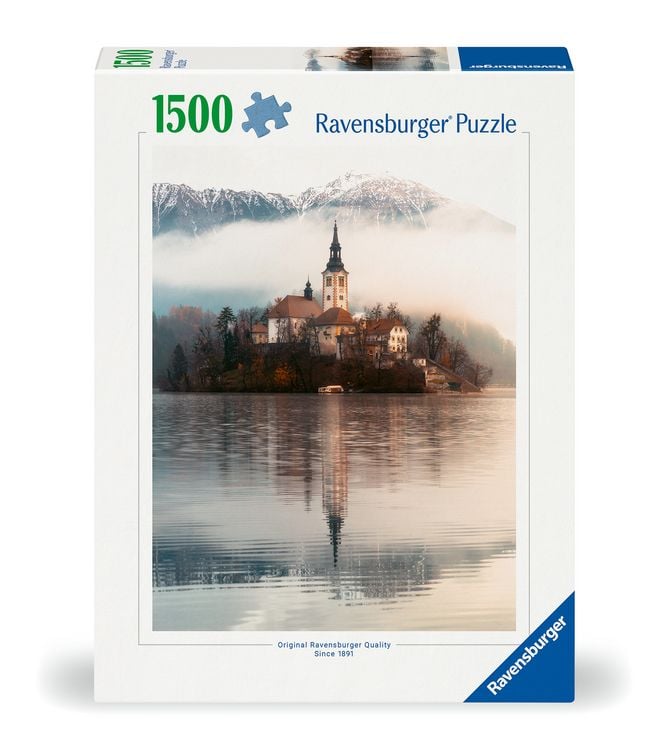 Produktbild: Erwachsenenpuzzle 1500 Teile - Die Insel der W&uuml;nsche, Bled, Slowenien