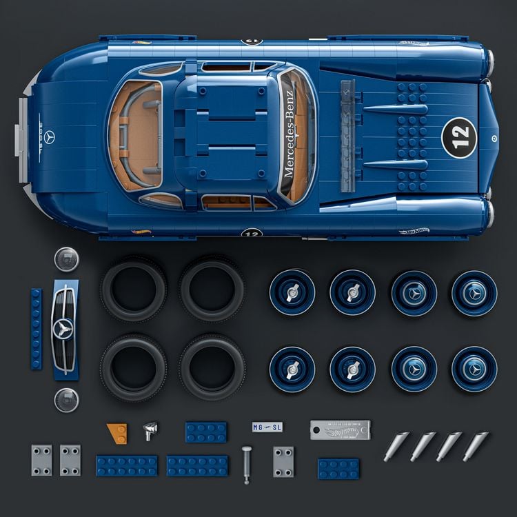 Produktbild: Mattel Brick Shop HW PREMIUM SERIES MERCEDES-BENZ