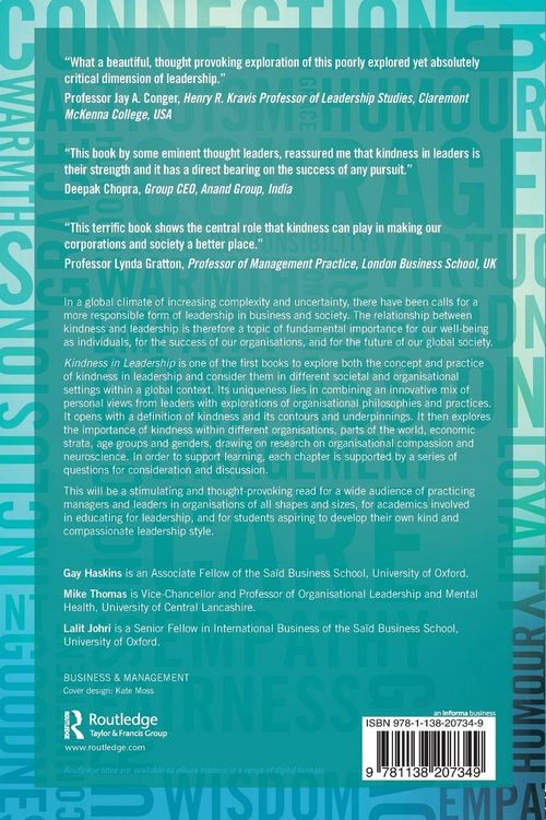 Produktbild: Kindness in Leadership