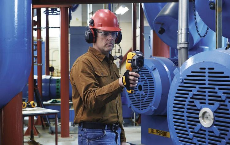 Produktbild: Fluke FLK-TIS75+ 9HZ W&auml;rmebildkamera -20 bis +550&deg;C 9Hz