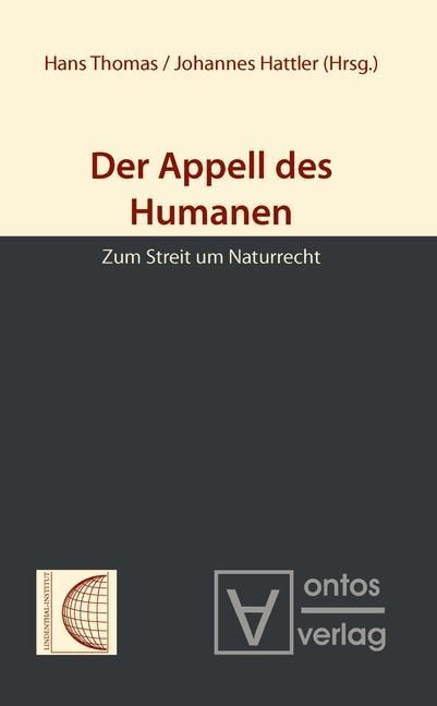 Produktbild: Der Appell des Humanen