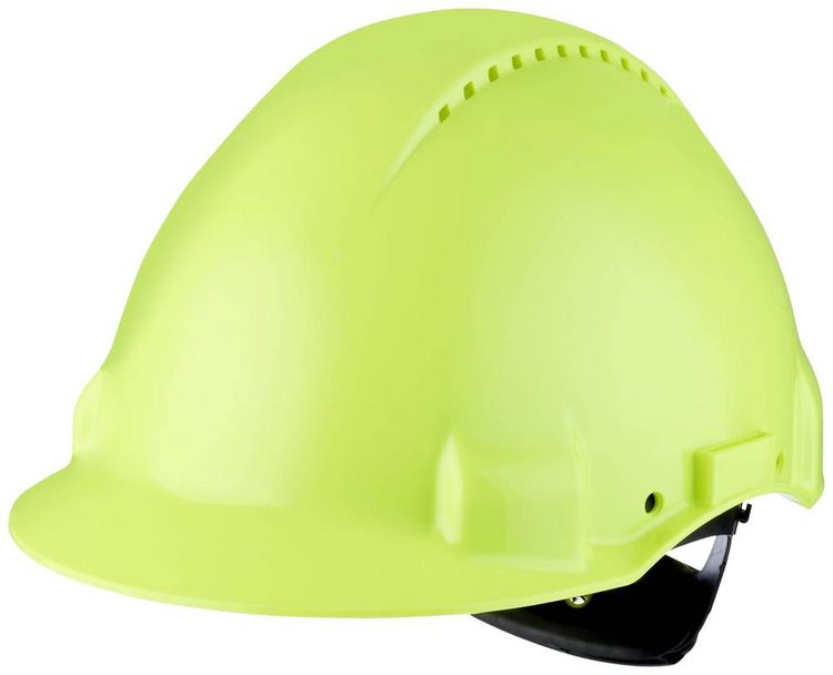 Produktbild: 3M G3000NUV-GB G30NUV Schutzhelm EN 397, EN 50365 Gelb (fluoreszierend)