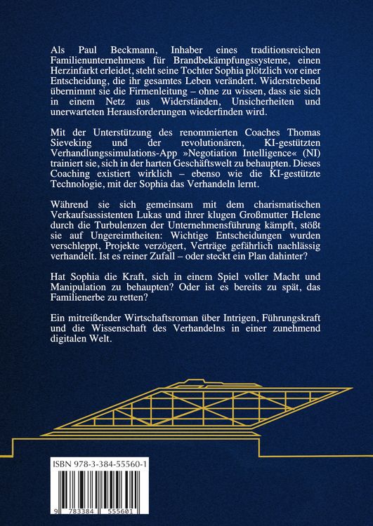 Produktbild: Verkannt - Ein Wirtschaftsroman &uuml;ber Negotiation Intelligence (NI), live & KI-gest&uuml;tztes Verhandlungscoaching/-training und den Kampf um ein Familienu