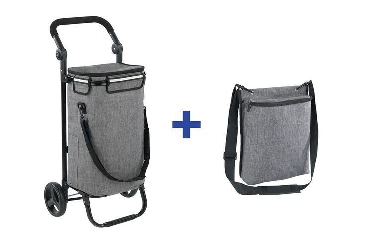 Produktbild: Einkaufs-TROLLEY Thermo & Comfort, Trolley mit abnehmbarer Innentasche