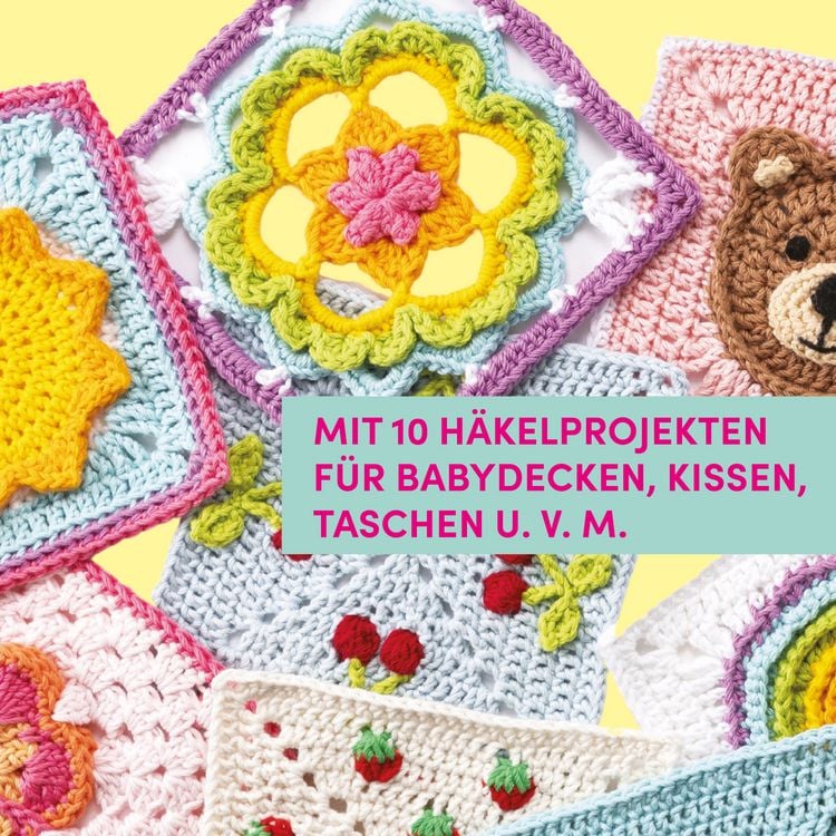 Produktbild: 3D Granny Squares h&auml;keln