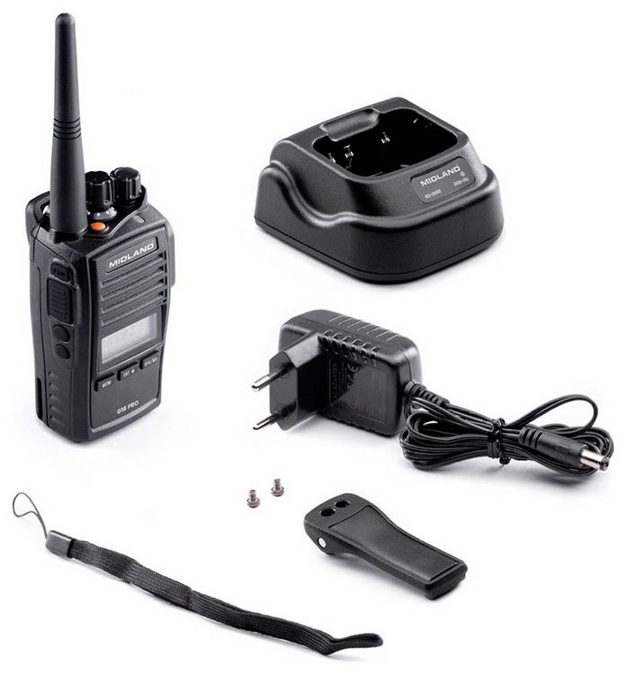 Produktbild: Midland Midland G18 Pro NC, PMR446 Funkger&auml;t C1145.04 PMR-Funkger&auml;t