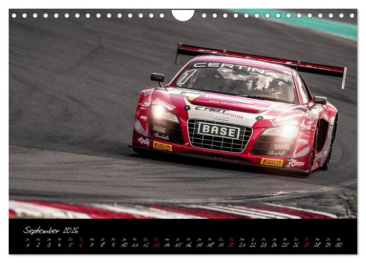 Produktbild: EMOTIONS ON THE GRID - GT Masters (Wandkalender 2026 DIN A4 quer), CALVENDO Monatskalender