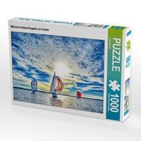 Produktbild: CALVENDO Puzzle Mittwoch-Abend-Regatta vor Holnis | 1000 Teile Lege-Gr&ouml;&szlig;e 64x48cm Foto-Puzzle f&uuml;r gl&uuml;ckliche Stunden