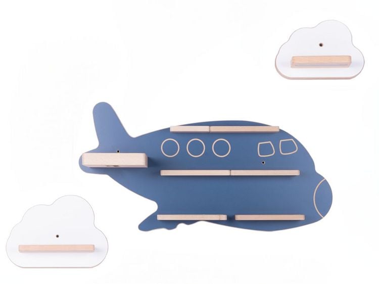 Produktbild: Wandregal "Flugzeug" für Toniebox
