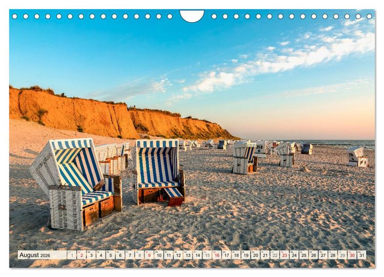 Produktbild: Insel Sylt - Fantastische Momente (Wandkalender 2026 DIN A4 quer), CALVENDO Monatskalender