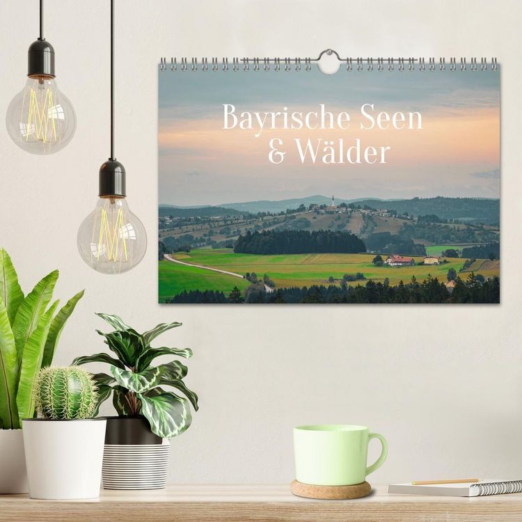 Produktbild: Bayrische Seen und W&auml;lder (Wandkalender 2027 DIN A4 quer), CALVENDO Monatskalender