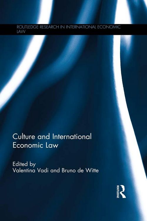 Produktbild: Culture and International Economic Law