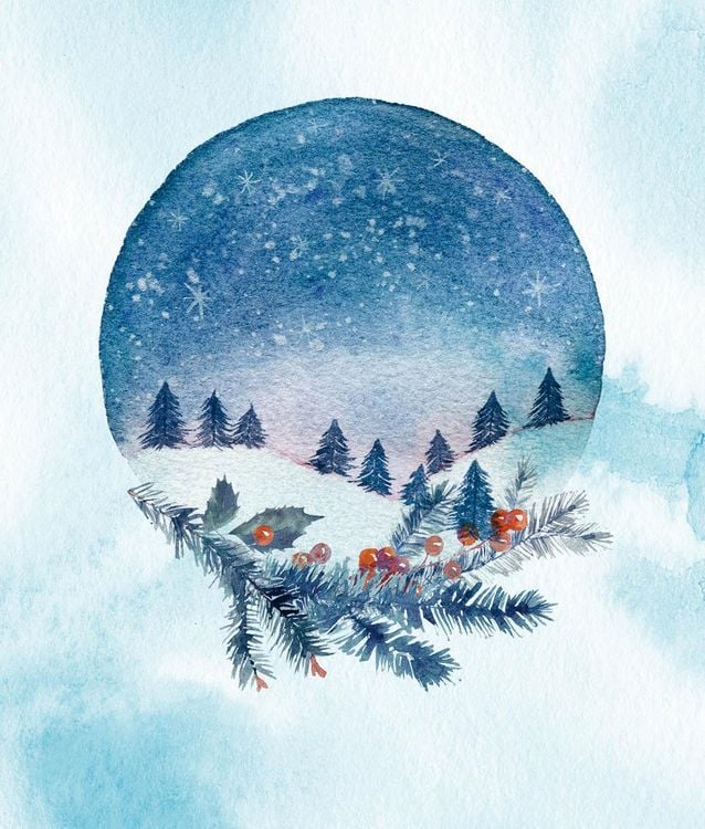Produktbild: Malbuch Inside Out: Winterwonderland