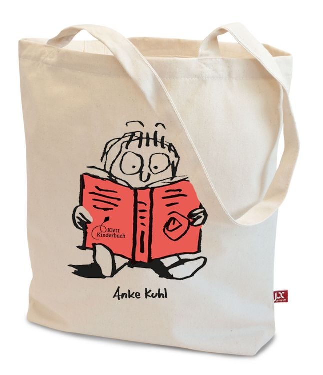 Produktbild: Stoffbeutel f&uuml;r Buchliebhaber und Leseratten - gestaltet von Anke Kuhl