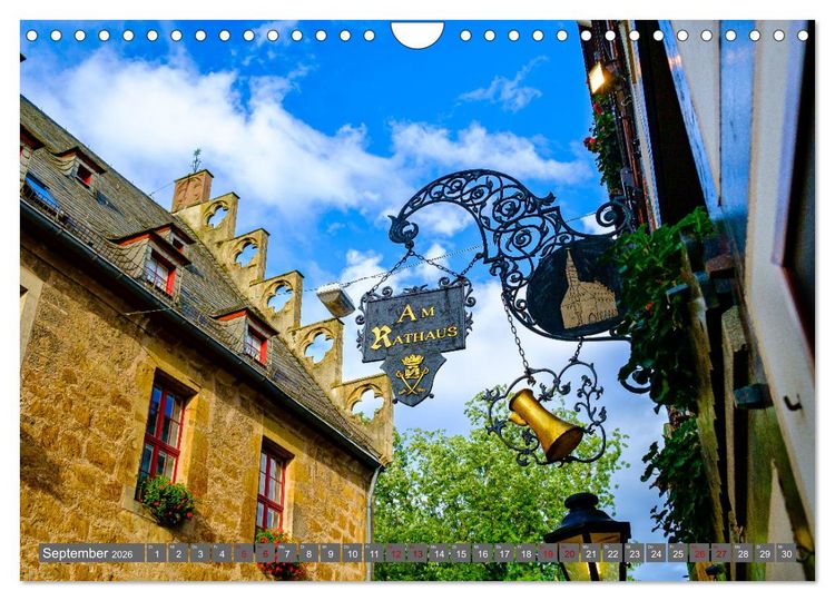 Produktbild: Ein Blick auf die Hansestadt Korbach (Wandkalender 2026 DIN A4 quer), CALVENDO Monatskalender