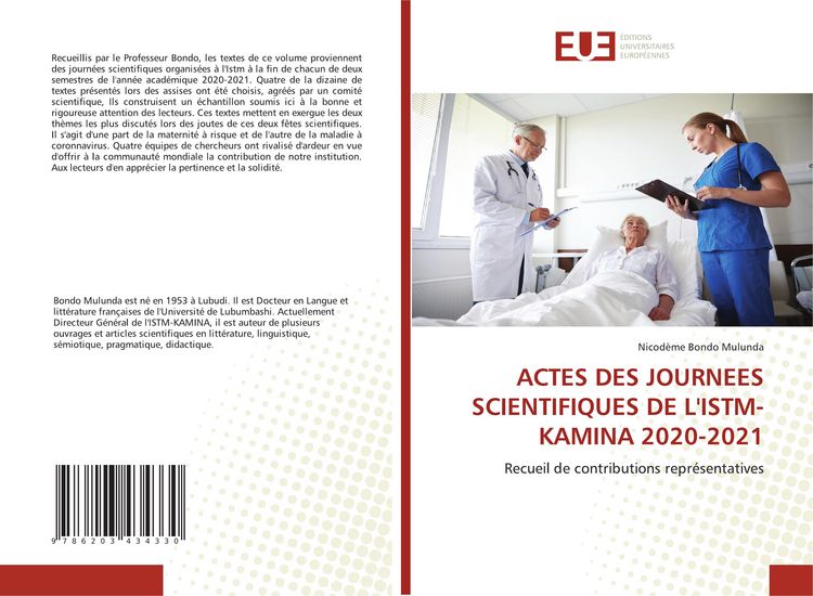 Produktbild: Actes des Journees Scientifiques De L'istm-Kamina 2020-2021