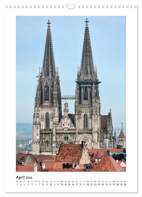 Produktbild: Regensburg - Ansichtssache (Wandkalender 2026 DIN A3 hoch), CALVENDO Monatskalender