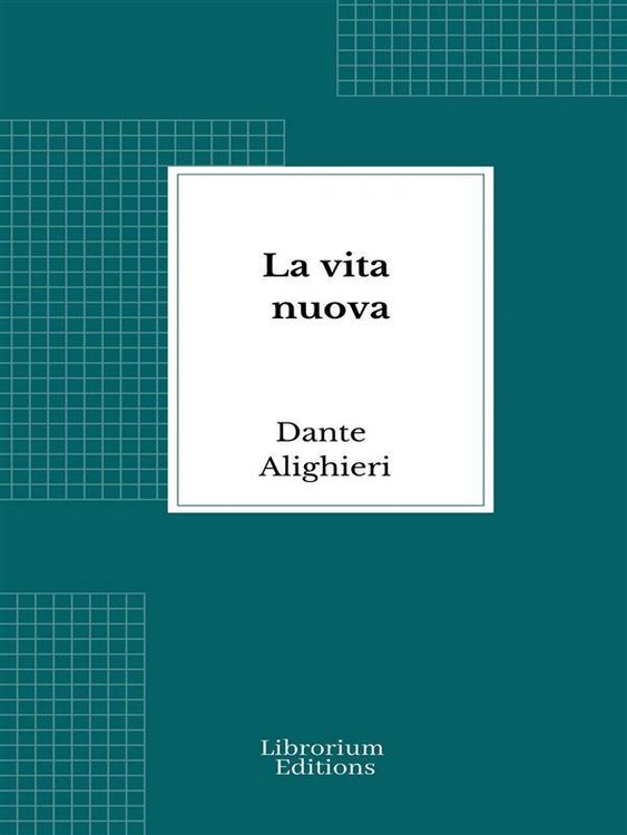 Produktbild: La vita nuova