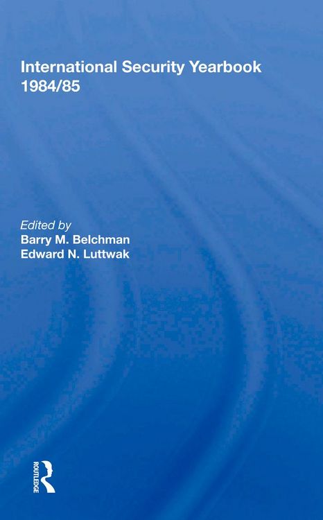 Produktbild: International Security Yearbook 1984/85