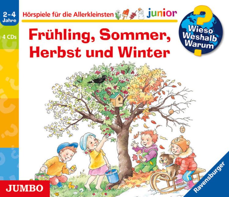 Produktbild: Wieso? Weshalb? Warum? junior. Frühling, Sommer, Herbst und Winter
