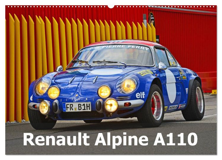Produktbild: Renault Alpine A110 (Wandkalender 2026 DIN A2 quer), CALVENDO Monatskalender