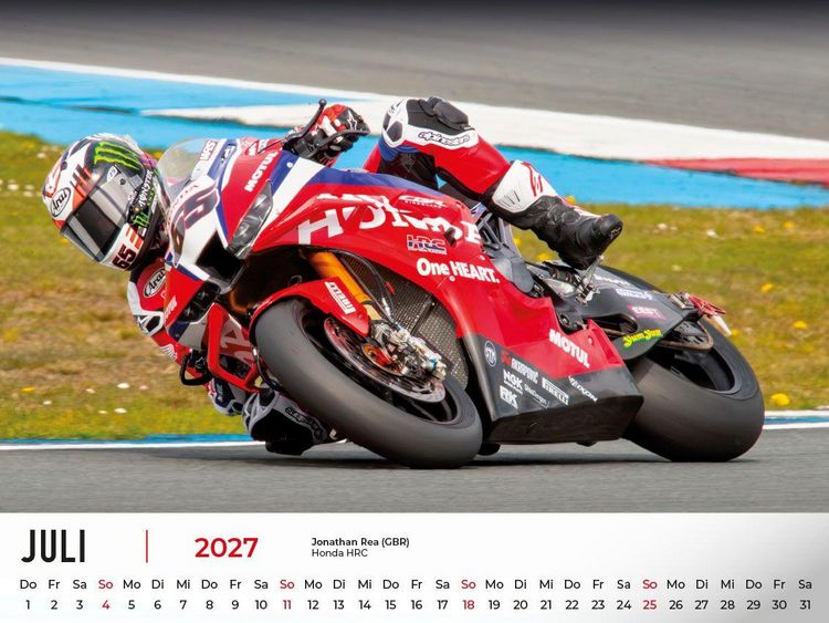 Produktbild: Superbike WM Kalender 2027