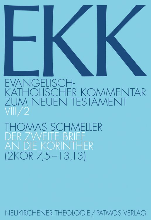 Produktbild: Der zweite Brief an die Korinther, EKK VIII/2