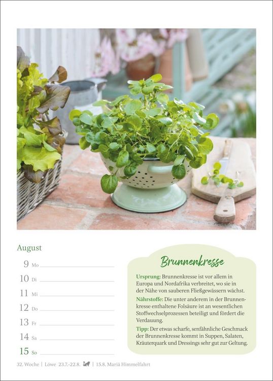 Produktbild: Der kleine K&uuml;chenkalender Wochenkalender 2027 - Wochenkalender mit praktischen Tipps
