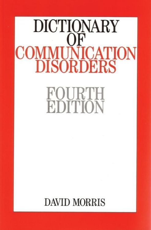 Produktbild: Dictionary of Communication Disorders