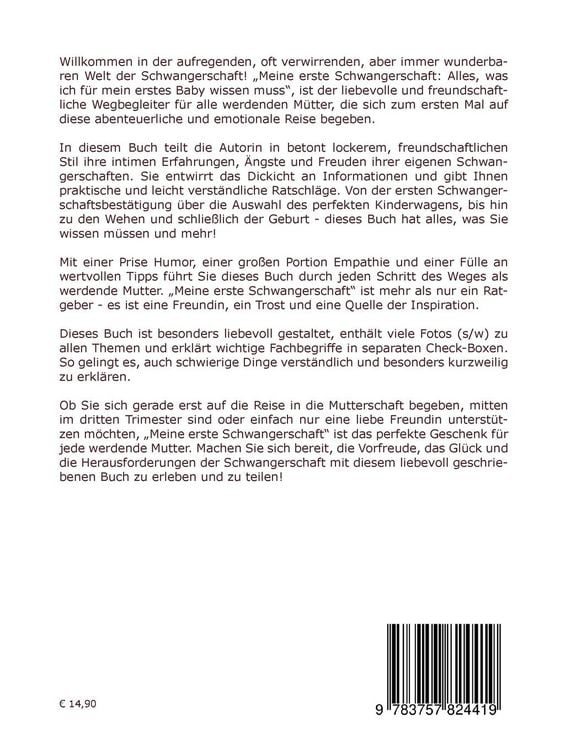 Produktbild: Meine erste Schwangerschaft
