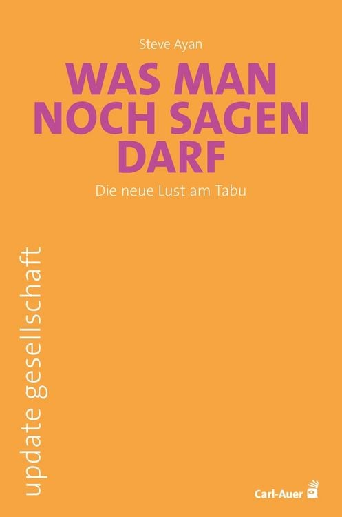 Produktbild: Was man noch sagen darf