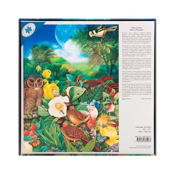 Produktbild: Moon Garden 1000 Piece Jigsaw Puzzle by Paperblanks (Nature Montages)