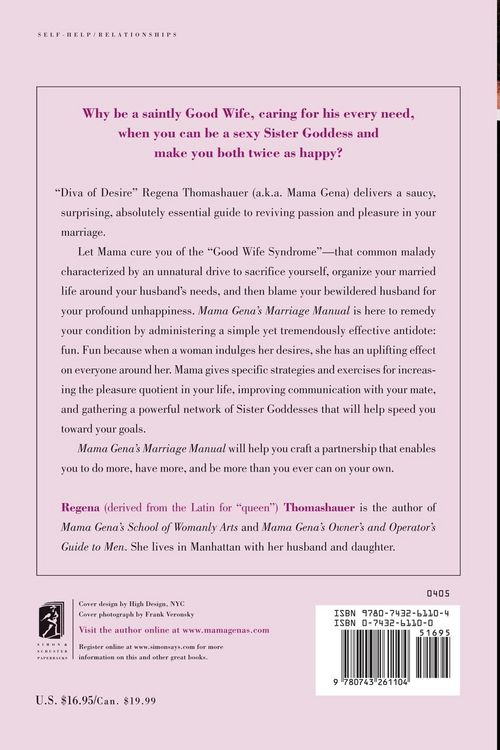 Produktbild: Mama Gena's Marriage Manual