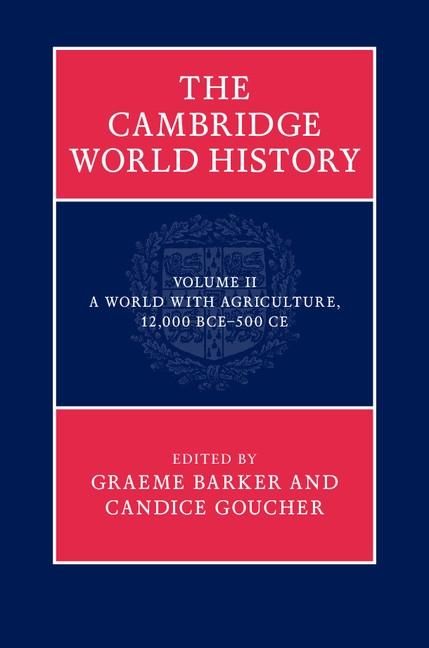 Produktbild: Cambridge World History: Volume 2, A World with Agriculture, 12,000 BCE-500 CE