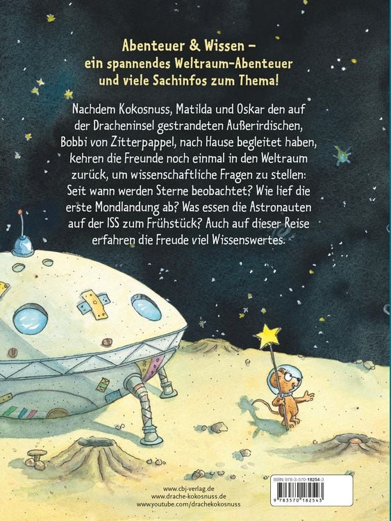 Produktbild: Der kleine Drache Kokosnuss &ndash; Abenteuer & Wissen &ndash; Weltraum