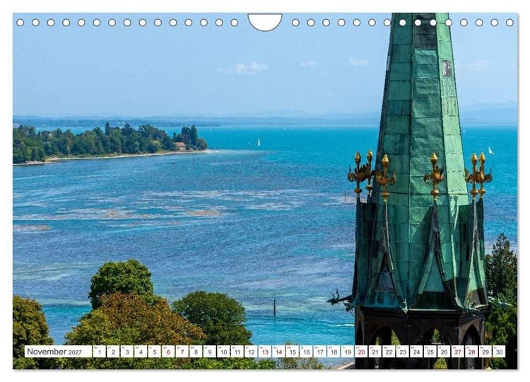 Produktbild: Konstanz - Traumort am Bodensee (Wandkalender 2027 DIN A4 quer), CALVENDO Monatskalender
