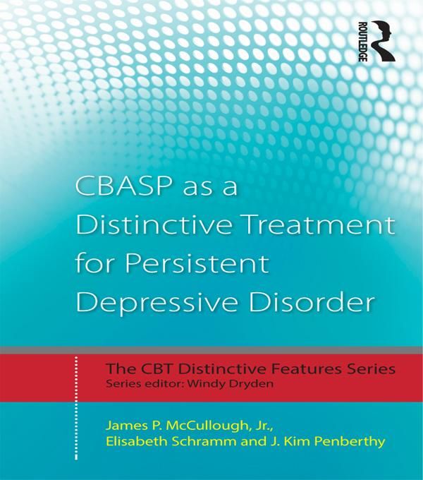 Produktbild: CBASP as a Distinctive Treatment for Persistent Depressive Disorder