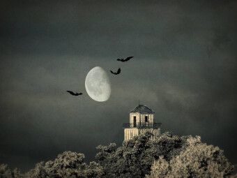 Produktbild: CALVENDO Puzzle Gruselige Mondlandschaft | 1000 Teile Lege-Gr&ouml;&szlig;e 64x48cm Foto-Puzzle f&uuml;r gl&uuml;ckliche Stunden