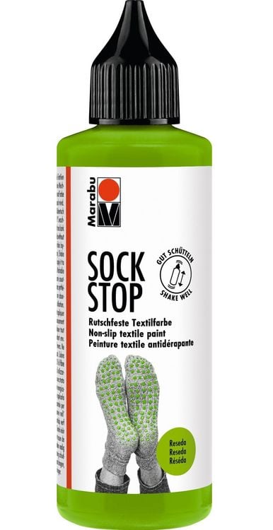 Produktbild: Marabu Sock Stop Rutschfeste Textilfarbe reseda