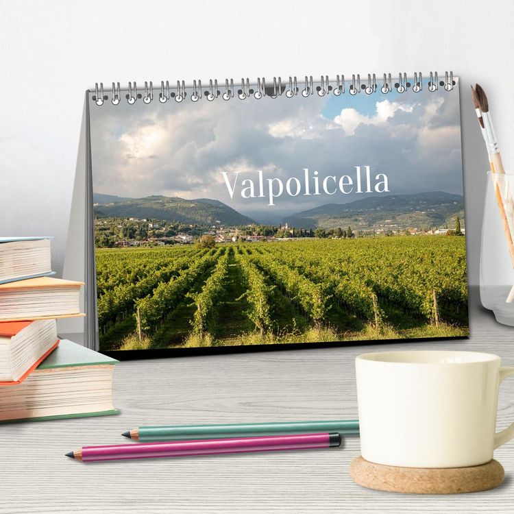 Produktbild: Valpolicella (Tischkalender 2026 DIN A5 quer), CALVENDO Monatskalender
