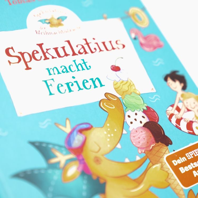 Produktbild: Spekulatius, der Weihnachtsdrache. Spekulatius macht Ferien