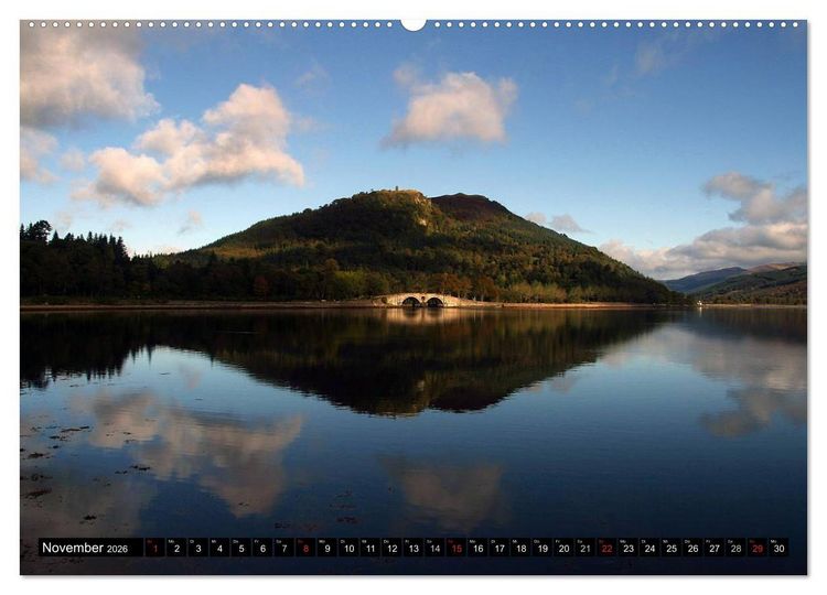 Produktbild: Schottland und Edinburgh (hochwertiger Premium Wandkalender 2026 DIN A2 quer), Kunstdruck in Hochglanz