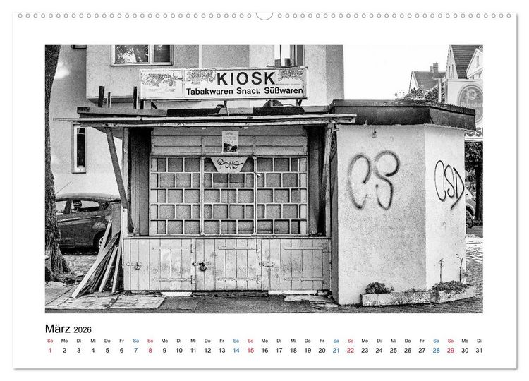 Produktbild: K&ouml;ln. 12 Orte - 1 Stadt (hochwertiger Premium Wandkalender 2026 DIN A2 quer), Kunstdruck in Hochglanz