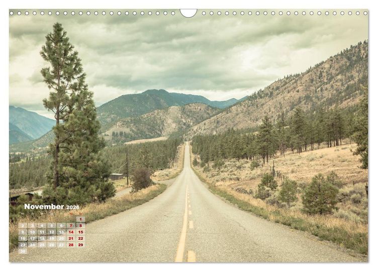 Produktbild: Vancouver & British Columbia (Wandkalender 2026 DIN A3 quer), CALVENDO Monatskalender