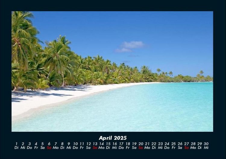 Produktbild: Str&auml;nde der Welt 2025 Fotokalender DIN A4
