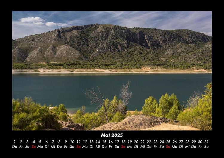 Produktbild: Landschaftskalender 2025 Fotokalender DIN A3