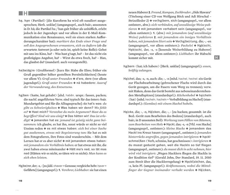 Wörterbuch der Alltagssprache Österreichs