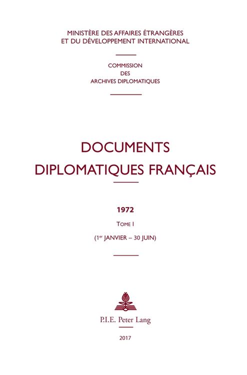 Produktbild: Documents diplomatiques fran&ccedil;ais